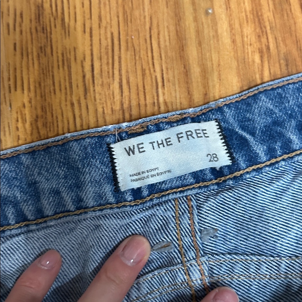We The Free good luck barrel Jeans 28 ultra light beam - Picture 2 of 2